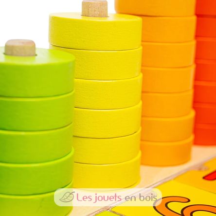 Gioco per imparare a contare BJ531 Bigjigs Toys 5