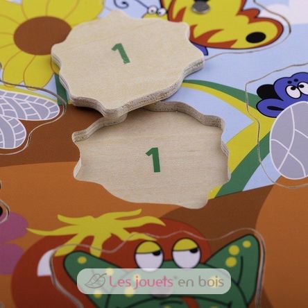 Puzzle magnetico Insetti BJ919 Bigjigs Toys 5