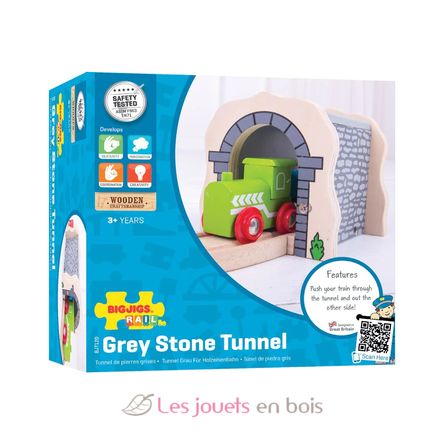 Tunnel pietra grigia BJT120 Bigjigs Toys 5