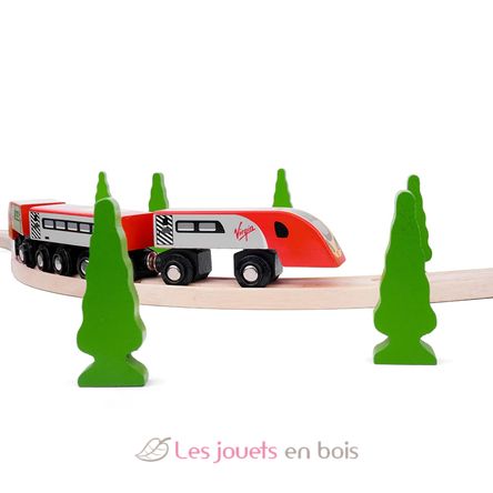 Trenino Virgin Pendolino BJT461 Bigjigs Toys 6