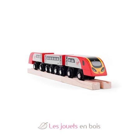 Trenino Virgin Pendolino BJT461 Bigjigs Toys 2