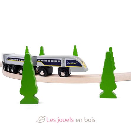 Trenino Eurostar e320 BJT476 Bigjigs Toys 9