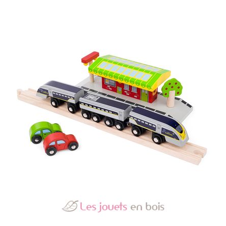 Trenino Eurostar e320 BJT476 Bigjigs Toys 7