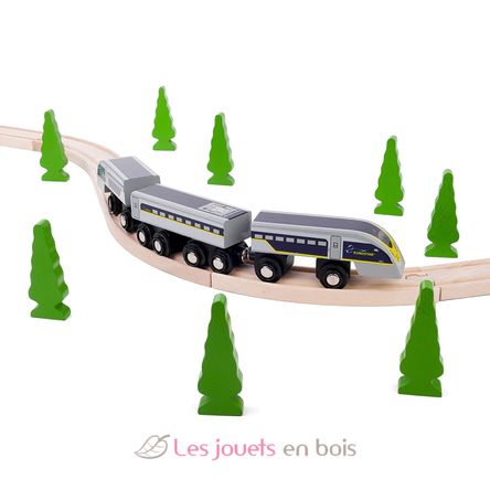 Trenino Eurostar e320 BJT476 Bigjigs Toys 6