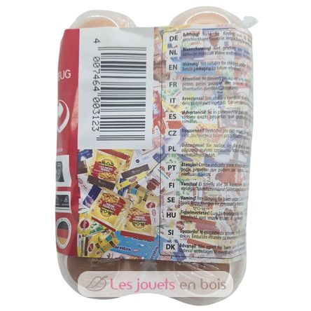 6 uova in plastica TA-0312.3 Tanner 2