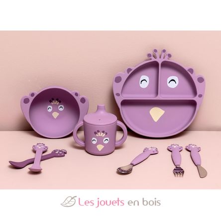 Set di posate in silicone Mrs Peacock TX-96-465 Trixie 5