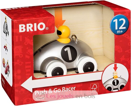 Vettura di corso push and go racer BR-30232 Brio 7