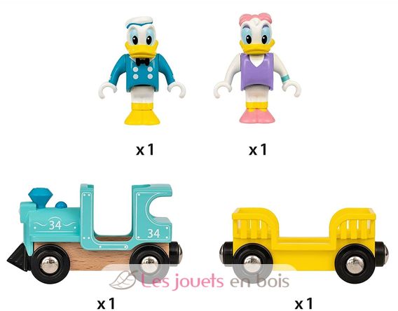 Il treno di Paperino e Daisy Duck BR-32260 Brio 3