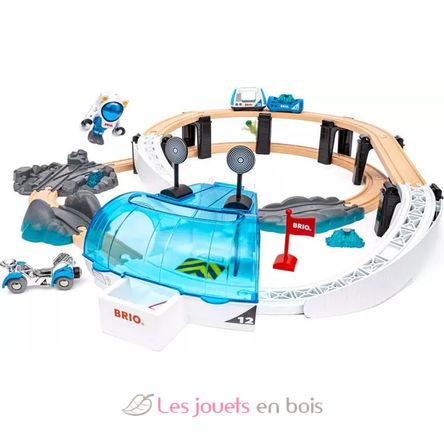 Set trenino Stazione spaziale BR36155 Brio 1