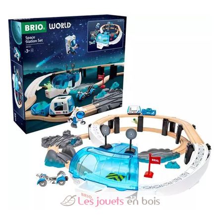 Set trenino Stazione spaziale BR36155 Brio 2