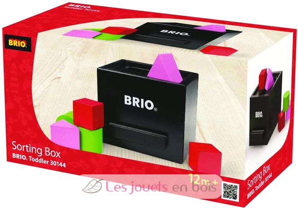 Scatola di forma laccata nera BR30144-1845 Brio 2