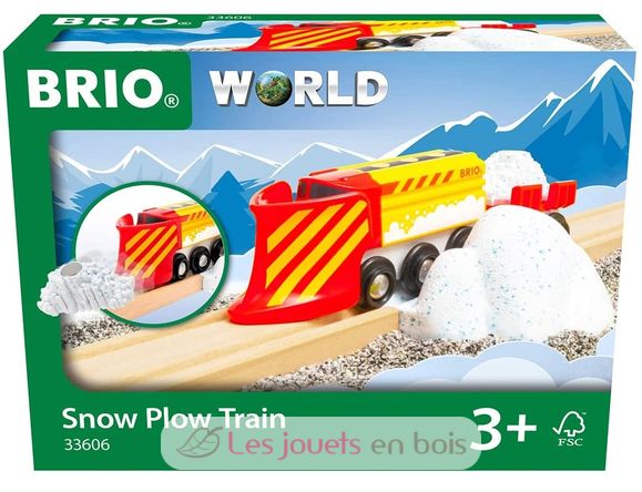 Locomotiva chasse neige BR-33606 Brio 8