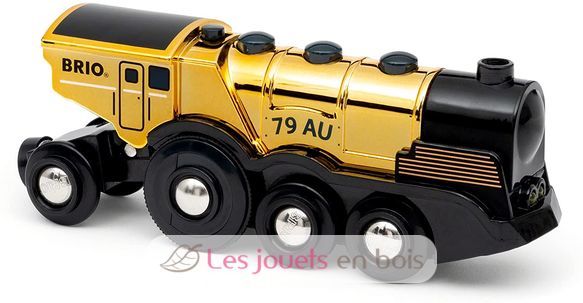 Locomotiva d'oro multifunzione BR-33630 Brio 8