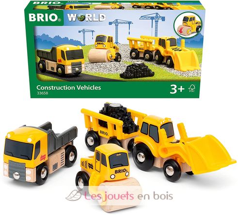 Set di 3 macchine da costruzione BR-33658 Brio 1