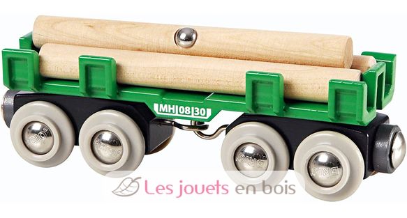 Carro trasportatore in legno BR33696-3138 Brio 1