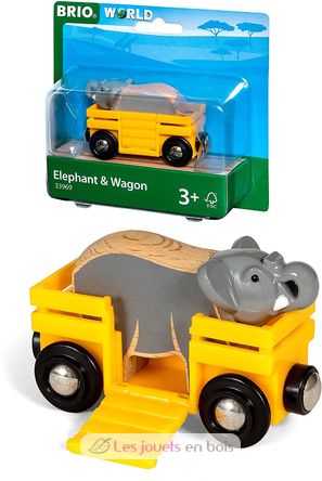 Carro per il trasporto di elefanti BR-33969 Brio 1