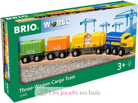 Lungo treno merci BR-33982 Brio 2