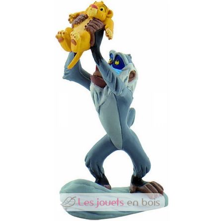 Rafiki con il piccolo Simba BU12256-3856 Bullyland 1