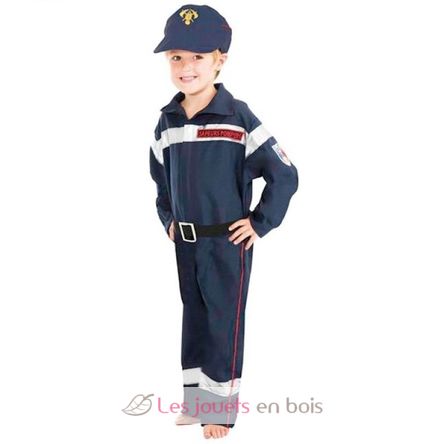 Costume Pompiere 128cm CHAKS-C4109128 Chaks 2