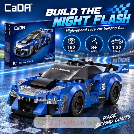 Auto da corsa Night Flash 162 pezzi C55051W CaDA 2