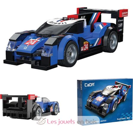 Auto da corsa Supersonic Star 164 pezzi C55053W CaDA 3