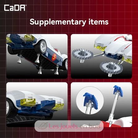 Auto sportiva Speed Racer Mach 5 294 pezzi C55087W CaDA 6
