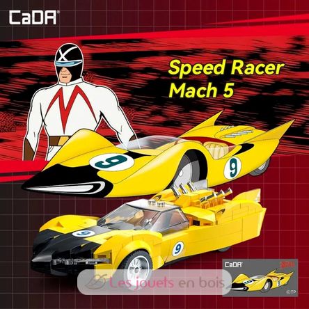 Auto sportiva Speed Racer Shooting Star 250 pezzi C55088W CaDA 4