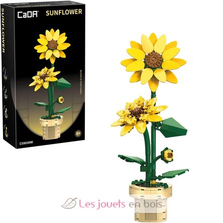 Vaso floreale di girasole 187 pezzi C59030W CaDA 2