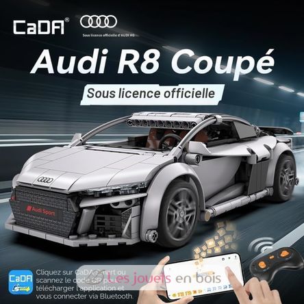 Auto sportiva Audi R8 Coupé 536 pezzi C57012W CaDA 8