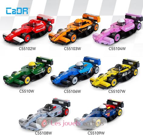 8 mini auto da corsa da costruire C55101W CaDA 3