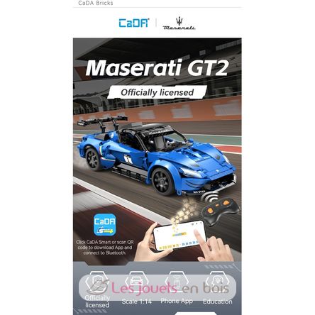 Auto sportiva Maserati GT2 549 pezzi C57013W CaDA 8