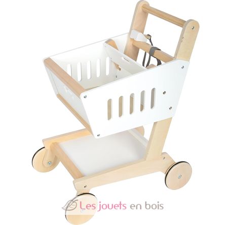 Carrello per la spesa in legno Fresh LE12836 Small Foot company 3