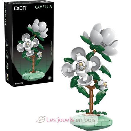 Vaso floreale di camelie 301 pezzi C59029W CaDA 2