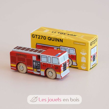 Camion dei pompieri Quinn No 44 TV-GT270 Le Toy Van 6