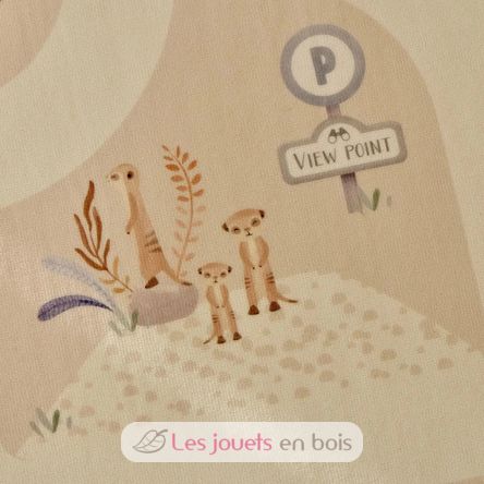 Tappeto da gioco Safari Friends LD7483 Little Dutch 5