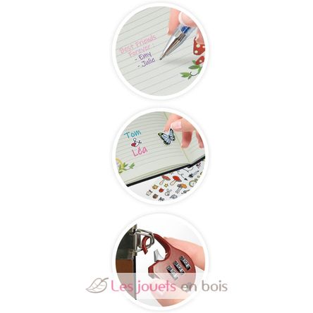 Diario segreto personalizzabile BUK-NB003 Buki France 6