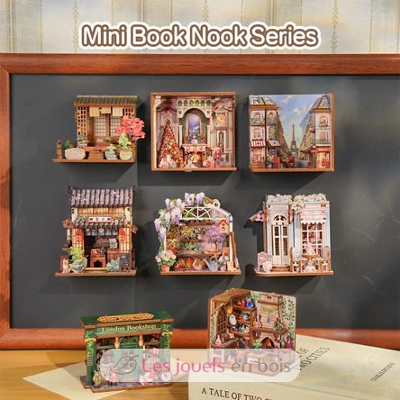 Mini Book Nook Giardino zen CT106 Cartartem 9