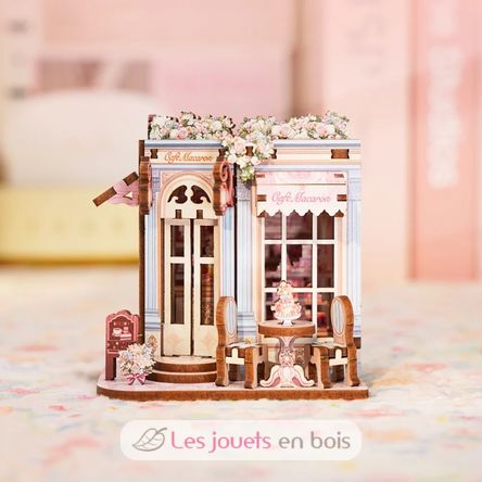 Mini Book Nook Caffè Macaron CT107 Cartartem 2