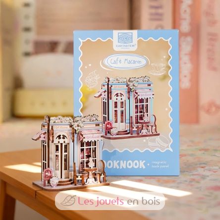 Mini Book Nook Caffè Macaron CT107 Cartartem 3