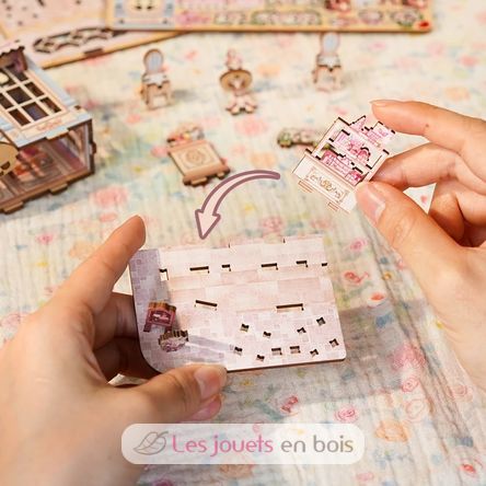 Mini Book Nook Caffè Macaron CT107 Cartartem 4