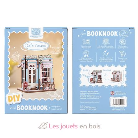 Mini Book Nook Caffè Macaron CT107 Cartartem 8