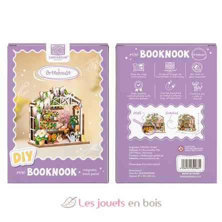 Mini Book Nook Serra CT108 Cartartem 8