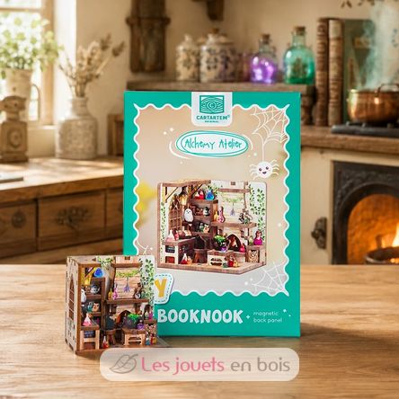 Mini Book Nook Laboratorio di alchimia CT109 Cartartem 3