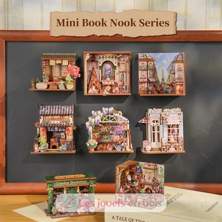 Mini Book Nook Laboratorio di alchimia CT109 Cartartem 9