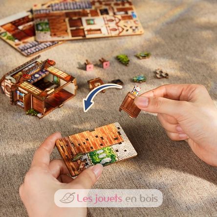 Mini Book Nook Sushi giapponese CT112 Cartartem 4