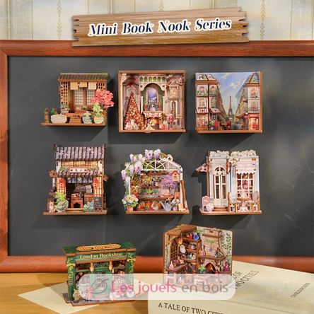 Mini Book Nook Sushi giapponese CT112 Cartartem 9