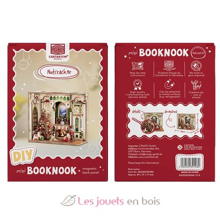 Mini Book Nook Schiaccianoci CT113 Cartartem 8