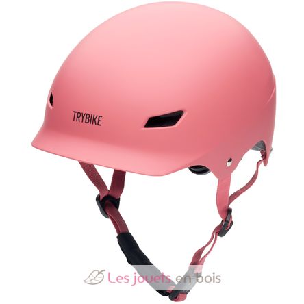 Casco rosa per bambini S/M TBS-CoCo17SM Trybike 1