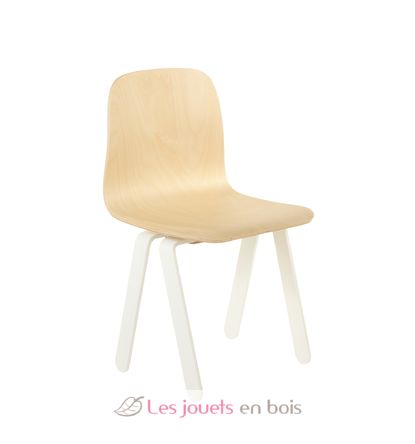 Sedia per bambini da 2 a 6 anni - Bianco KIDSCHAIRSMALLWH In2wood 1