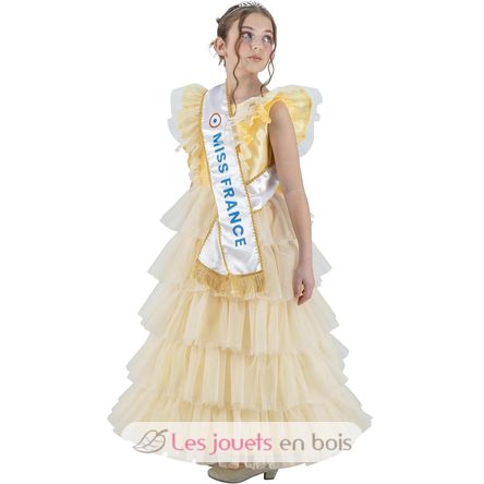 Abito d'oro di Miss Francia 128 cm CHAKS-C4722128 Chaks 3